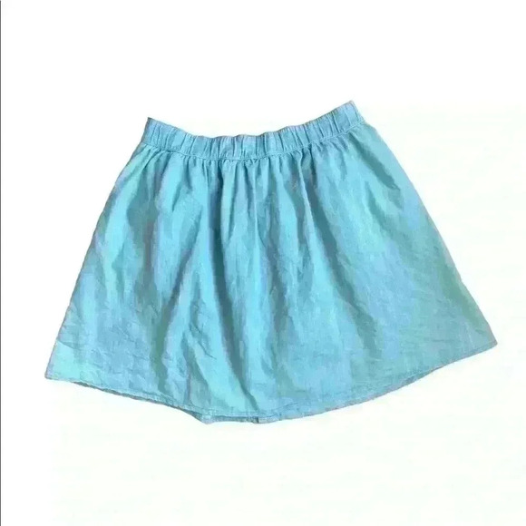 Rylee + Cru Jean Skirt Size Large. - Picture 2 of 4